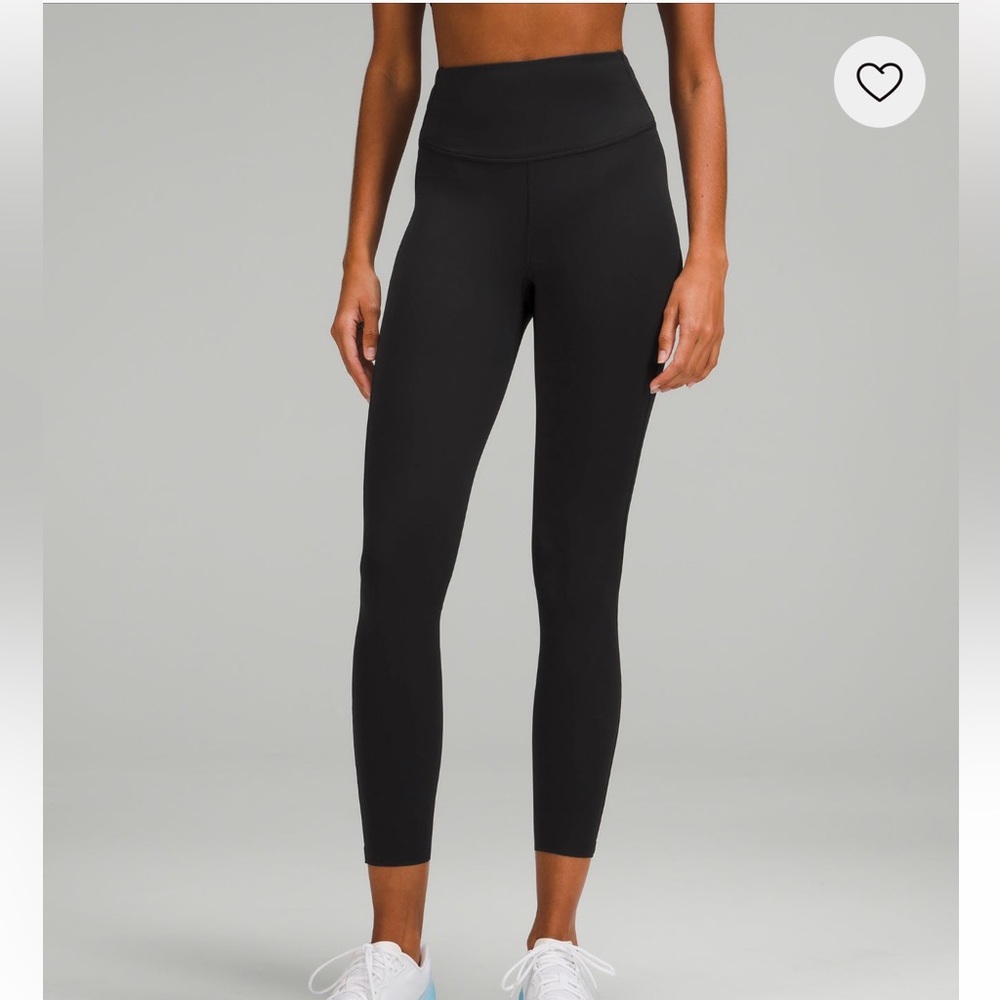 Lululemon Base Pace Tight 25” Inseam Black Sz 6